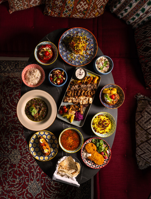 Parisa - Persian Cuisine_Food assortment1